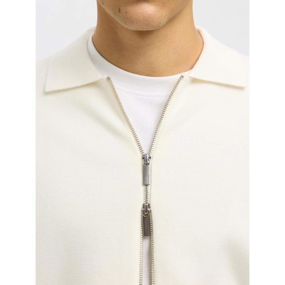 Selected Mike Light Full Zip Cardigan